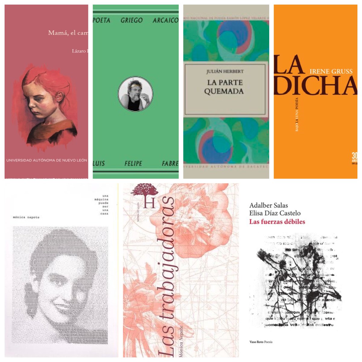 Segundo, poesía:
open.substack.com/pub/cruzarzaba…
Mamá, el campo de @IzaRangel6 
Poeta griego arcaico de <a href="/LuisFelipeFabre/">Luis Felipe Fabre</a> 
La parte quemada de <a href="/julian_herbert/">Julián Herbert</a> 
La dicha de Irene Gruss
Las trabajadoras de <a href="/neponita/">Mónica Nepote</a> 
Las fuerzas débiles de <a href="/elisa_carinae/">Elisa Díaz Castelo</a> y <a href="/adalbersalas/">Adalber Salas Hernández</a>  a