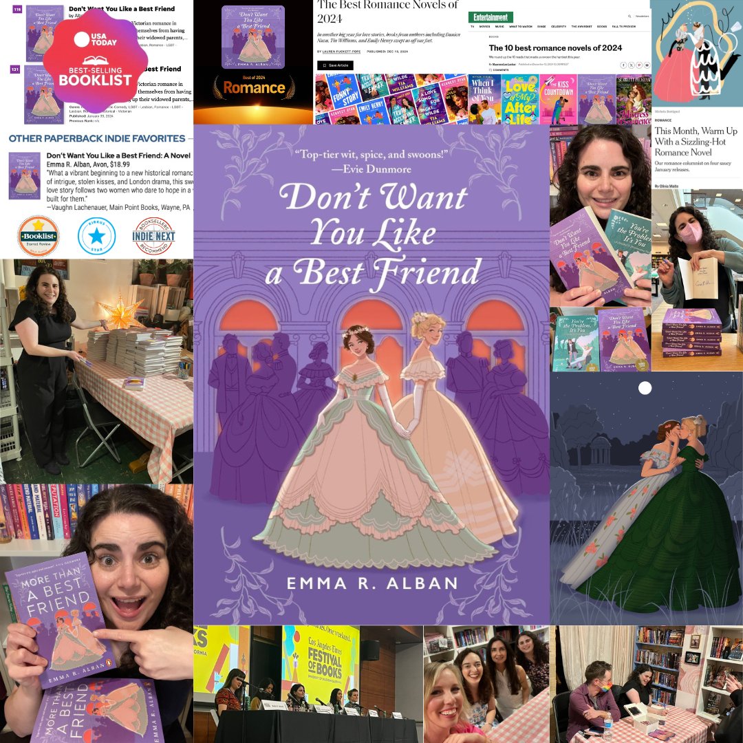 Not entirely sure how, but Beth and Gwen have been on shelves for ONE WHOLE YEAR!!