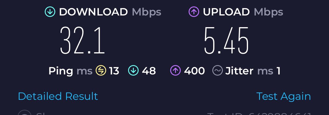 DoctorOrrible's tweet image. So I pause @ITVX for 30 seconds and then the waste of space app crashes, but it’s MY internet at fault according to @ITVX and then after a speed test my result is 👌🏻 
Try to reconnect to @ITVX I get this!
#LoadOfRubbish 
#SortItOut
🤦‍♂️