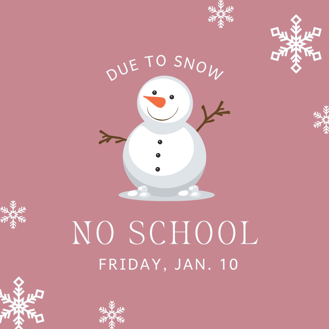From Mike Anderson, Superintendent of Ada City Schools:
Due to continued snow forecast and below freezing temperatures, I have decided that Ada City Schools will be closed tomorrow, Friday, Jan. 10.
This will be considered a “Snow Day” so no Distance Learning is required.