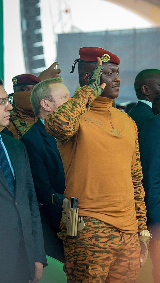 The definition of hope to the young Africans, President Ibrahim Traore.