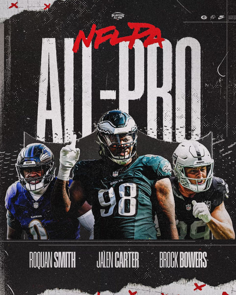 Three former Dawgs were selected to the <a href="/NFLPA/">NFLPA</a> Players’ All-Pro Team by their peers ‼️

#GoDawgs | #DawgsInTheNFL