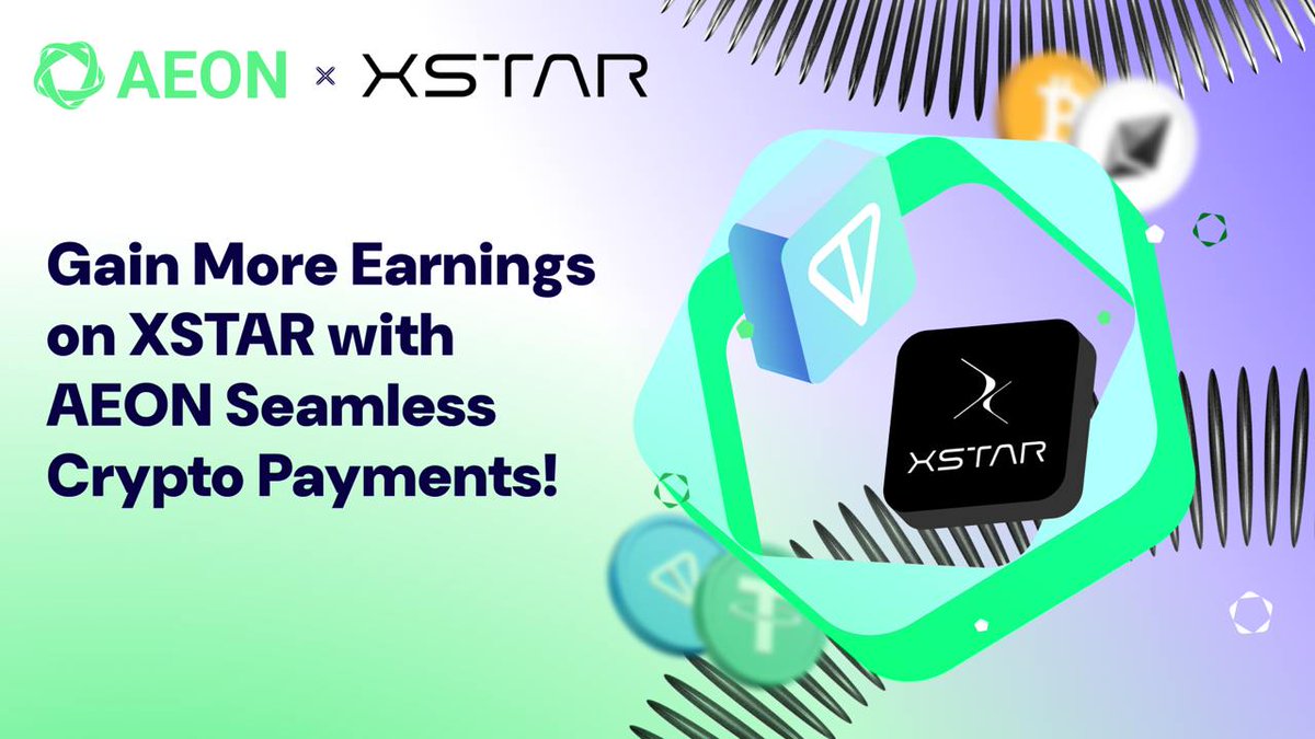 xstar_id's tweet image. 🤝 NEW PARTNER GIVEAWAY | 
@AEON_Community

🚀 Thrilled to partner with #AEON, the next-gen payment abstraction protocol.

💸 This integration streamlines crypto payments on XSTAR extending Proof of Humanity across multiple chains.

🏆 REWARD: 500M XCoins Raffle! (~$150-$200U…