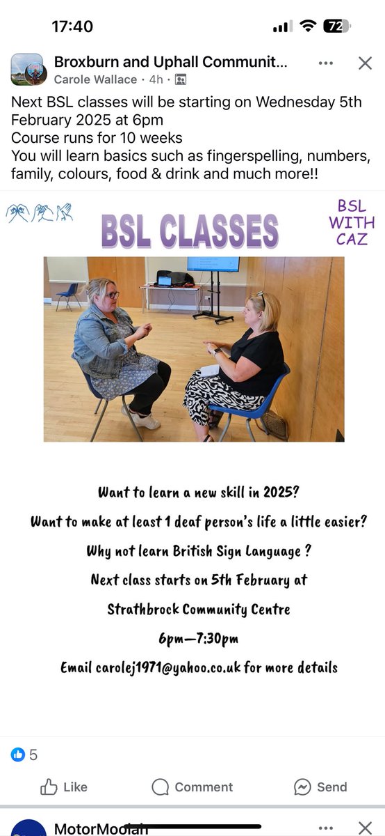 BSL classes