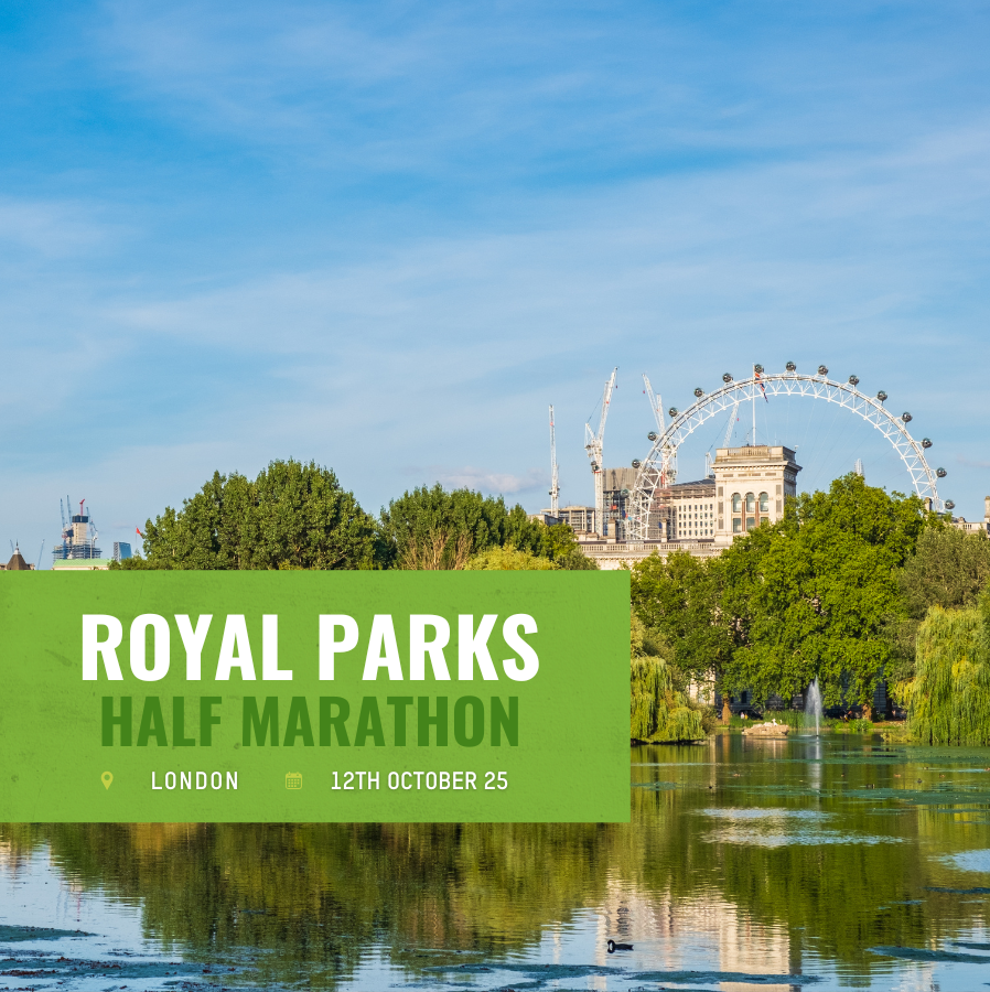The Royal Parks Half has now been added to our list of challenges!

Take in 13.1 miles of London’s green havens and world-famous landmarks on a route through Hyde Park, The Green Park, St James’s Park and Kensington Gardens. 🌳

For more see: tinyurl.com/mrya5bf8