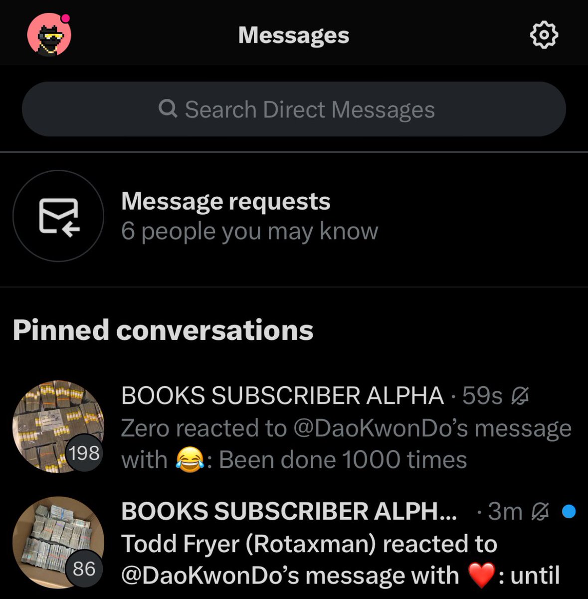 Subscriber only TG has been created for all alpha.

Got 2 twitter groups and 1 on the way.

So far we are 2-0 on calls.
This is the real land of opportunity.

Subscribe now to join.

If you’re already subbed and want in let me know in the comments ⬇️
