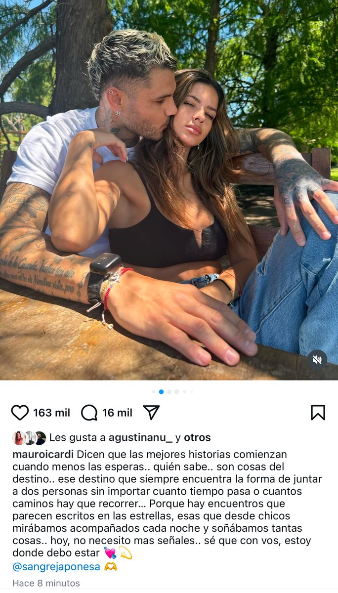 Yo: me voy a dormir la siesta
Mauro Icardi: