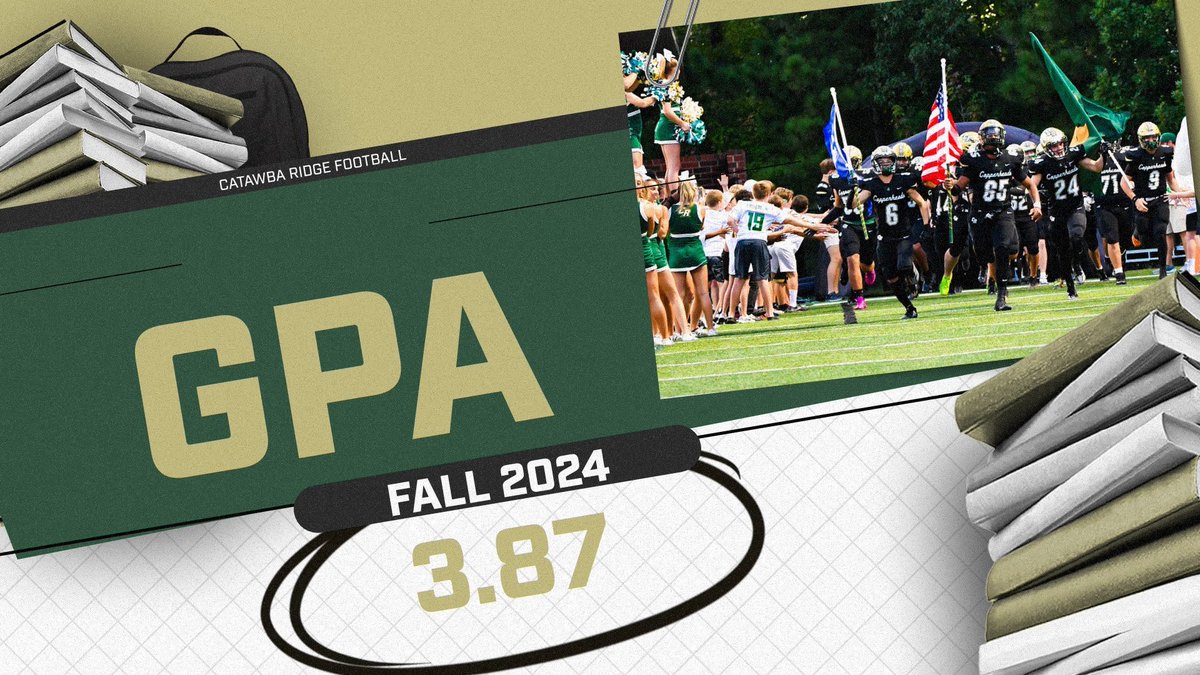 Very proud of our 2024 Copperheads Football Program!  They truly epitomize what it means to be a student-athlete! 3.87 team GPA! #BeTheWHY <a href="/RidgeCatawba/">Catawba Ridge Football</a> <a href="/catawba_ridge/">Catawba Ridge Athletics</a> <a href="/FortMillSD/">Fort Mill School District</a>