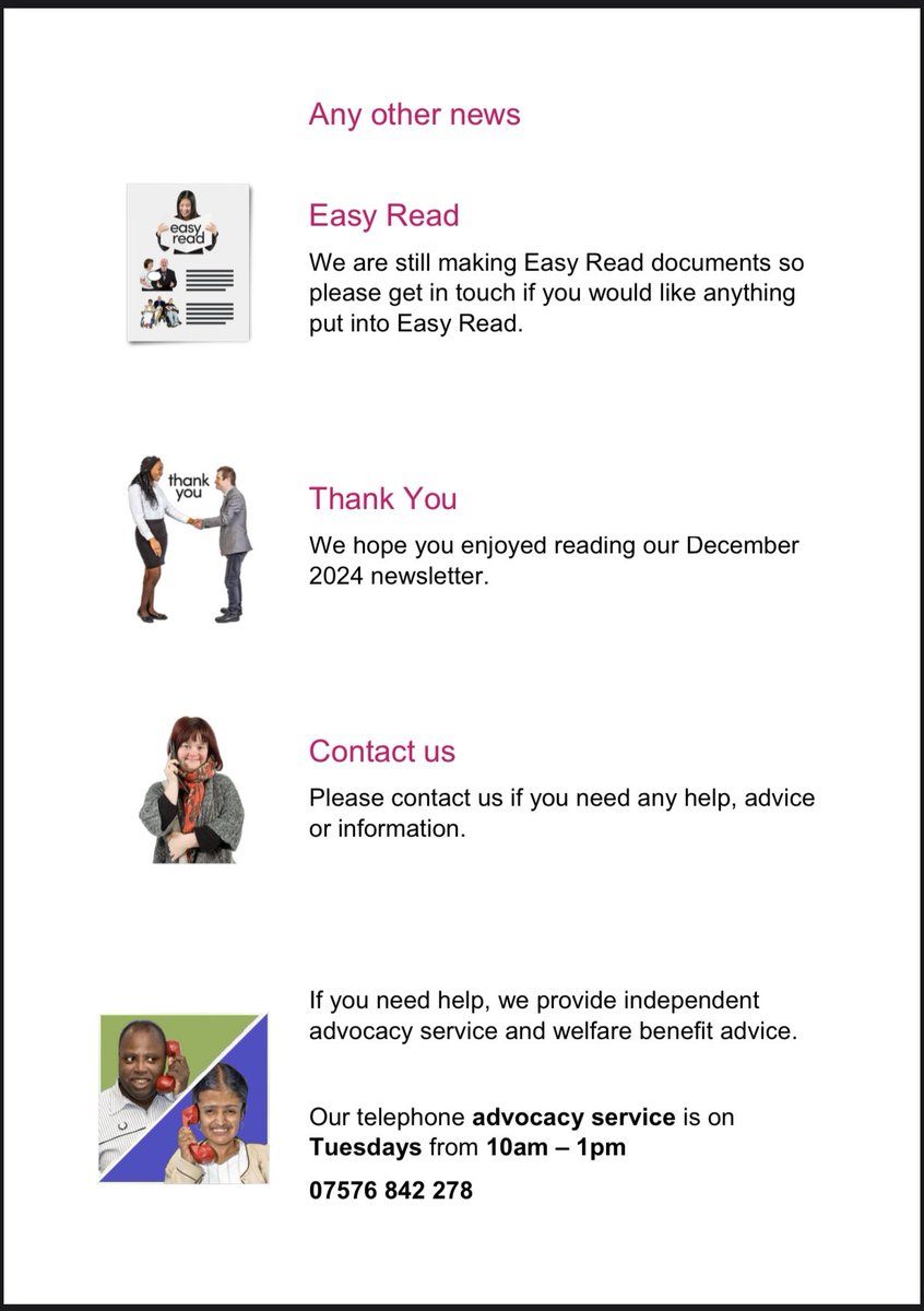 InfosCPF's tweet image. Hi all,

Please join us in reading our December 2024 newsletter with best wishes for the festive period. 

#christmas #newyear #festive #easyread #camden