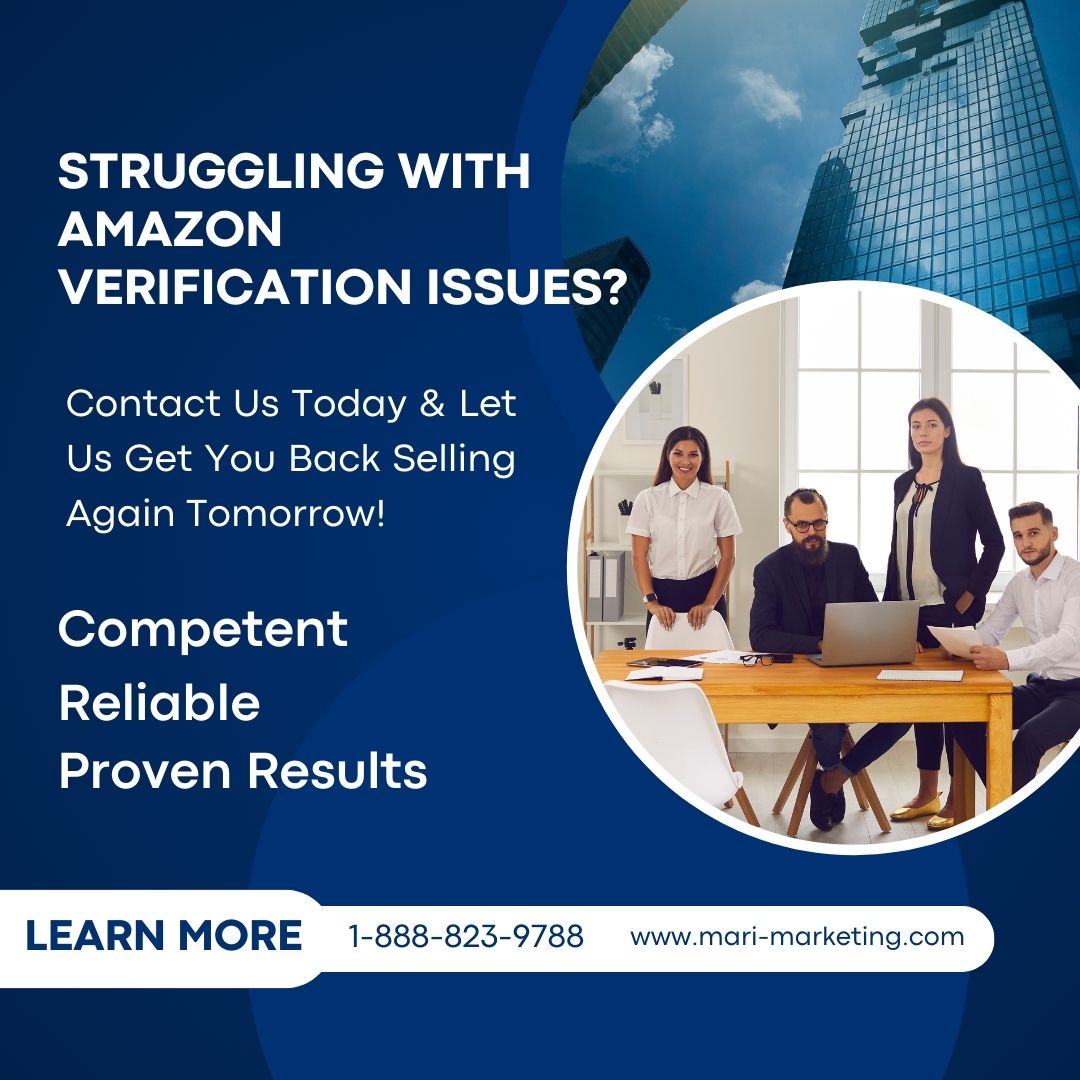 MariMarketing1's tweet image. 🚨 Facing Amazon Verification Issues? 🚨

Submitting the wrong docs repeatedly can harm your account and delay reinstatement! 📄❌

📩 DM for a FREE consultation today! Don’t risk your account—get expert help.

#AmazonSeller #AmazonVerification #FBAHelp #AmazonSuspension