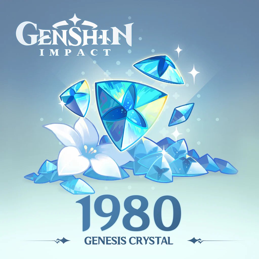 1960 GENESIS CRYSTALS GIVEAWAY 

— rt follow &amp; MUST vote for xingyun in the qrt
— comment proof of voting 

ends in a week #genshingiveaways