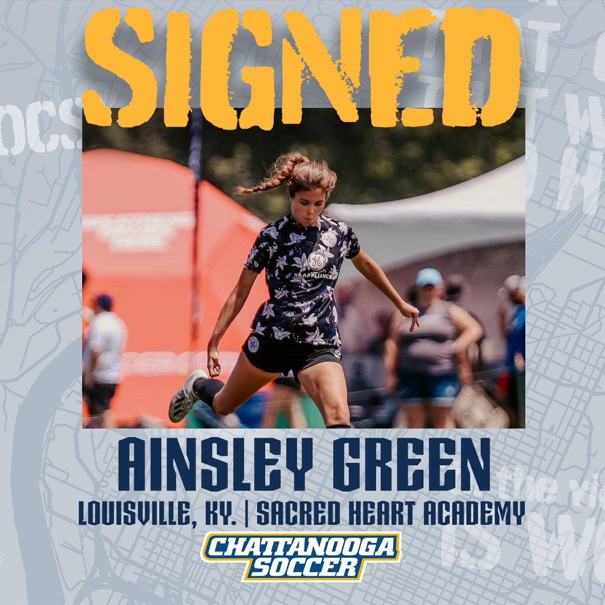 GoMocsSoccer's tweet image. Welcome to the Scenic City, Ainsley!!
#GoMocs