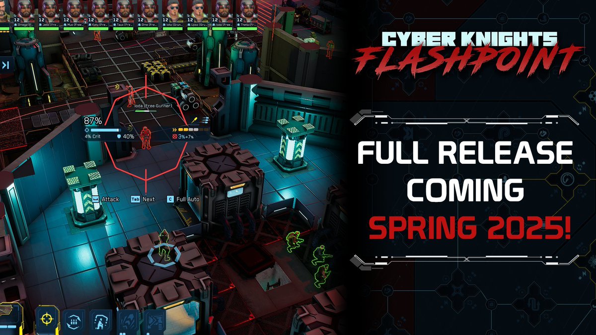 <a href="/CodeRed_dev/">CodeRed</a> Happy new year #TurnBasedThursday!

Excited to be in the release year for our cyberpunk mercenaries RPG.

store.steampowered.com/app/1021210/Cy…

Continuing to pack in content, polish, and work with our EA players to shape the game before launch.

#TurnBased #RPG #GamingNews