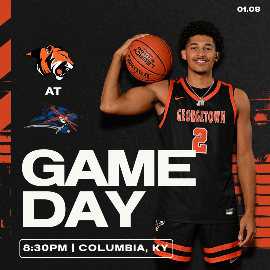 It’s Gameday on the road!! First conference game of the year!
🆚 Lindsey Wilson
📍Columbia, KY
⌚️8:30 PM EST
🖥️ stream.prestosports.com/lwc
#TigerPride🐅