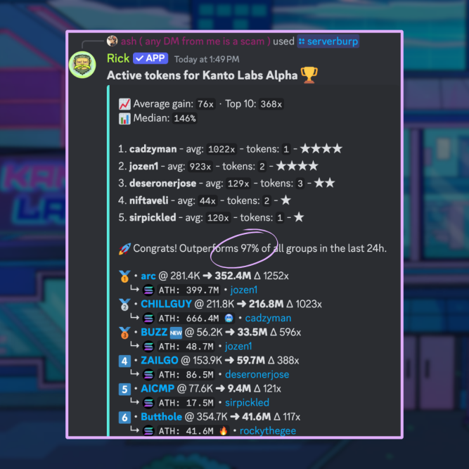 I'm giving away TWO free months of access to @KantoLabs 😁

drop a like + RT + comment why you want to win ⬇️

I'm looking forward to blessing a few people here 🙏

I've given out 15+ free months recently on here, and all of those who won have made the most out of it
