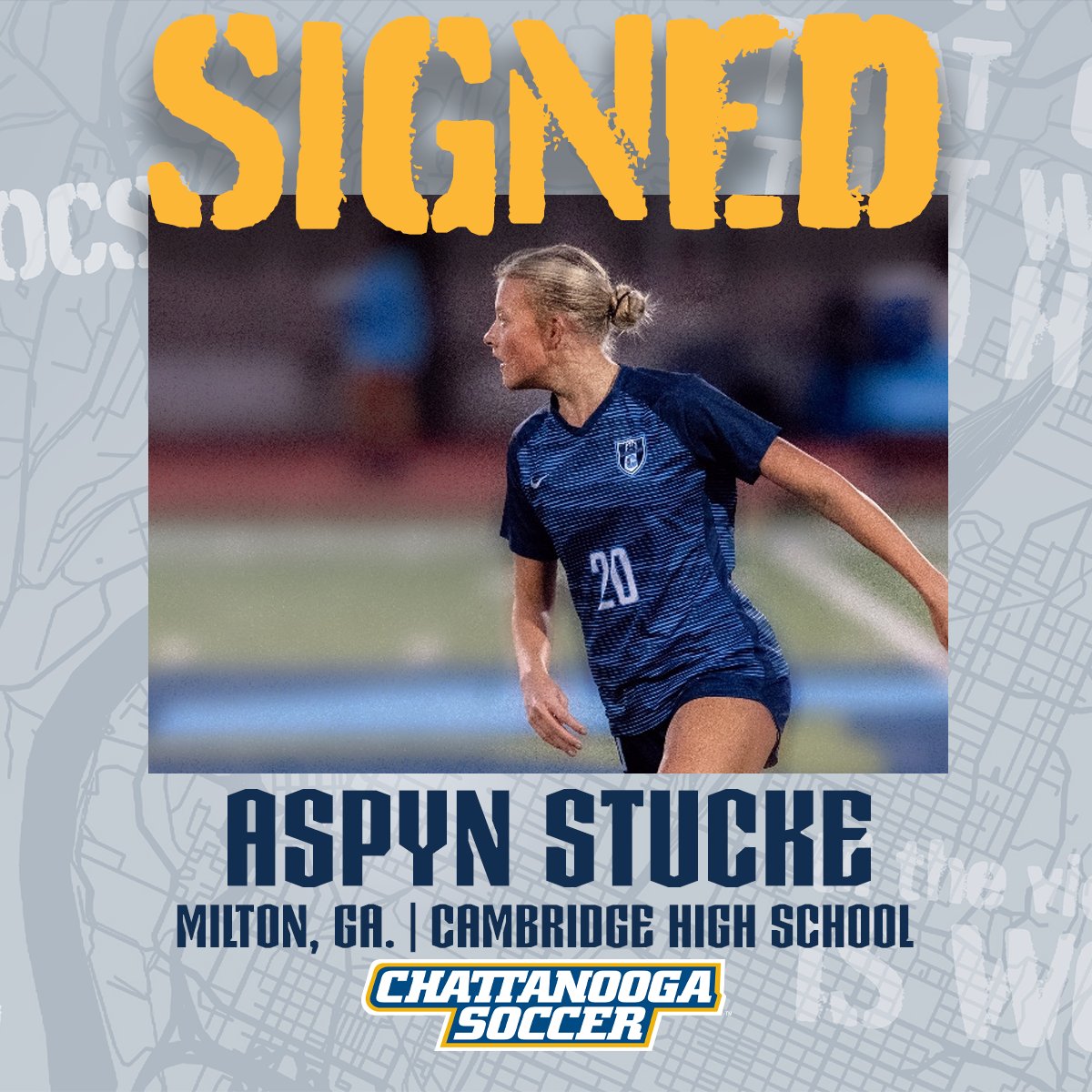 GoMocsSoccer's tweet image. Welcome to Chattanooga, Aspyn!!
#GoMocs