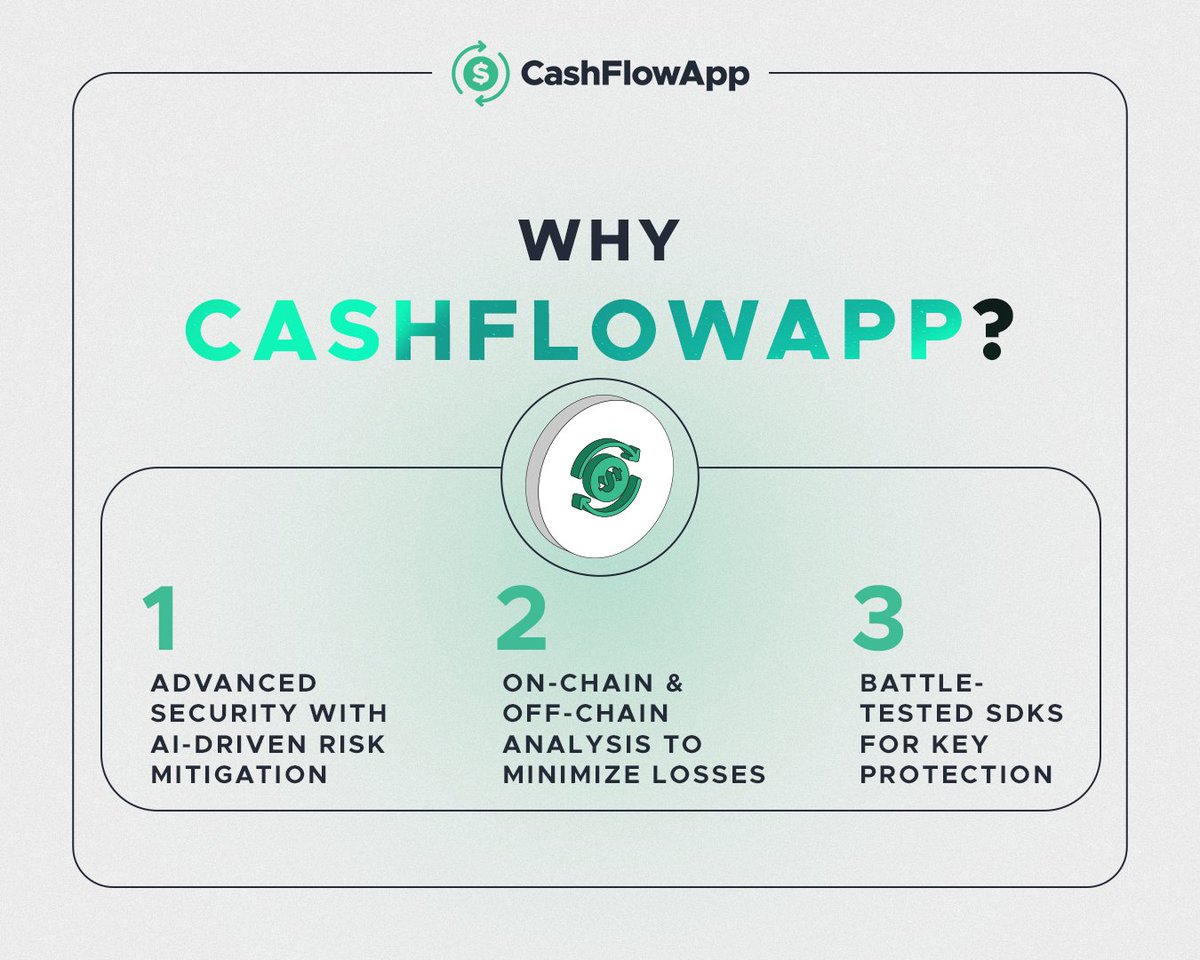 TheCashFlowApp's tweet photo. Your funds, secured smarter. 🚀 https://t.co/dkAxzW8f0n