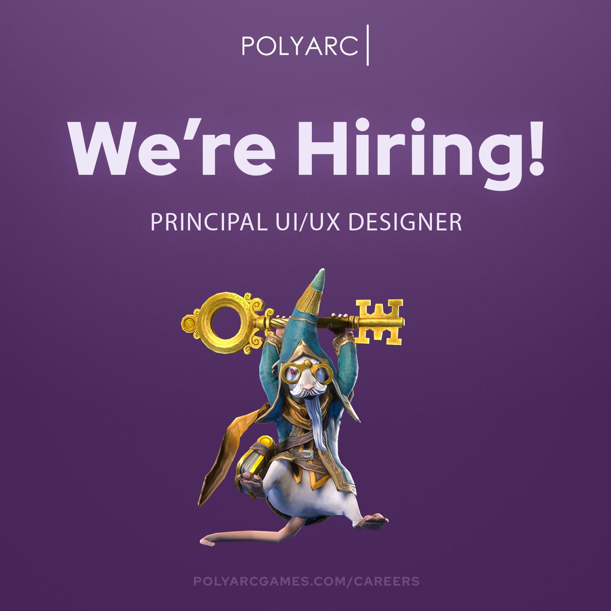 PolyarcGames's tweet image. We are HIRING for a Principal UI/UX Designer!

Learn more:  polyarcgames.com/jobs/principal…
#gamejobs #gamedevjobs #gamedev #VR