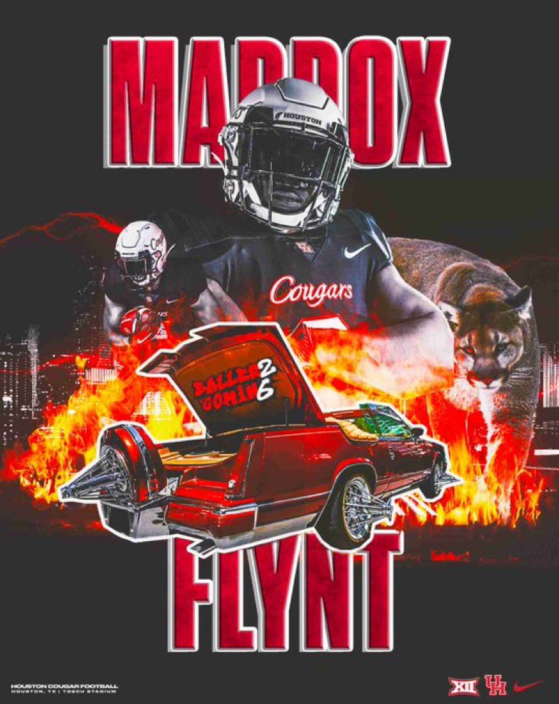 Maddox Flynt (@maddox_flynt) on Twitter photo Blessed and thankful to receive an offer from The University Of Houston. <a href="/UHCougarFB/">Houston Football</a>
<a href="/CoachShawnBell/">Shawn Bell</a> <a href="/OscarGiles95/">Oscar Giles</a>
<a href="/CoachTSalazar/">Tony Salazar</a> <a href="/Westlake_Nation/">WestlakeNation</a> <a href="/HankSouth247/">Hank South</a> Blessed and thankful to receive an offer from The University Of Houston. <a href="/UHCougarFB/">Houston Football</a>
<a href="/CoachShawnBell/">Shawn Bell</a> <a href="/OscarGiles95/">Oscar Giles</a>
<a href="/CoachTSalazar/">Tony Salazar</a> <a href="/Westlake_Nation/">WestlakeNation</a> <a href="/HankSouth247/">Hank South</a>