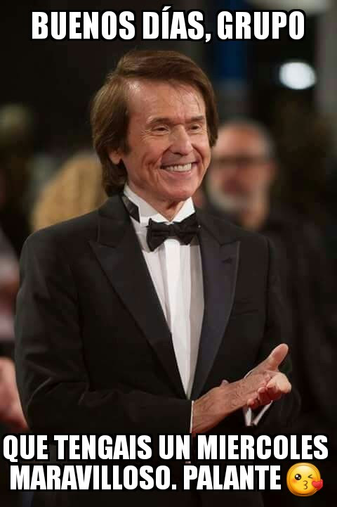 Tus fans contigo querido artista #PalanteRaphael