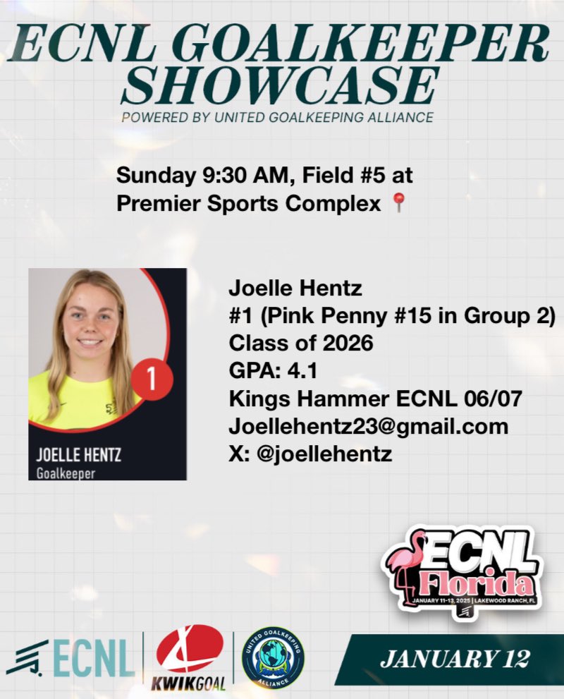 Joelle Hentz (@joellehentz) on Twitter photo Looking forward to the <a href="/ugkalliance/">@unitedgkalliance</a> event on Sunday at 9:30! Full schedule attached below 👇 Looking forward to the <a href="/ugkalliance/">@unitedgkalliance</a> event on Sunday at 9:30! Full schedule attached below 👇