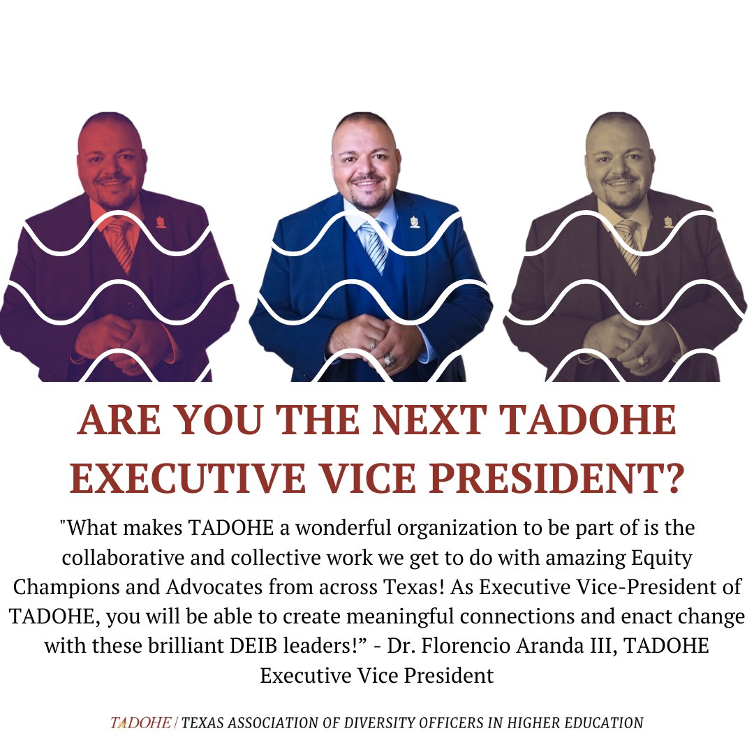 TADOHE (@tadohe2) on Twitter photo ๐จ Weโre looking for TADOHEโs next Executive VP! ๐ Step into a transformative leadership role and make your mark, just like Dr. <a href="/FUAIII/">Dr. Florencio U. Aranda III</a>! Nominate yourself or someone amazing by March 1st! ๐๐ forms.gle/JNbSXvcyW6hvpyโฆ #Leadership #TADOHE ๐จ Weโre looking for TADOHEโs next Executive VP! ๐ Step into a transformative leadership role and make your mark, just like Dr. <a href="/FUAIII/">Dr. Florencio U. Aranda III</a>! Nominate yourself or someone amazing by March 1st! ๐๐ forms.gle/JNbSXvcyW6hvpyโฆ #Leadership #TADOHE