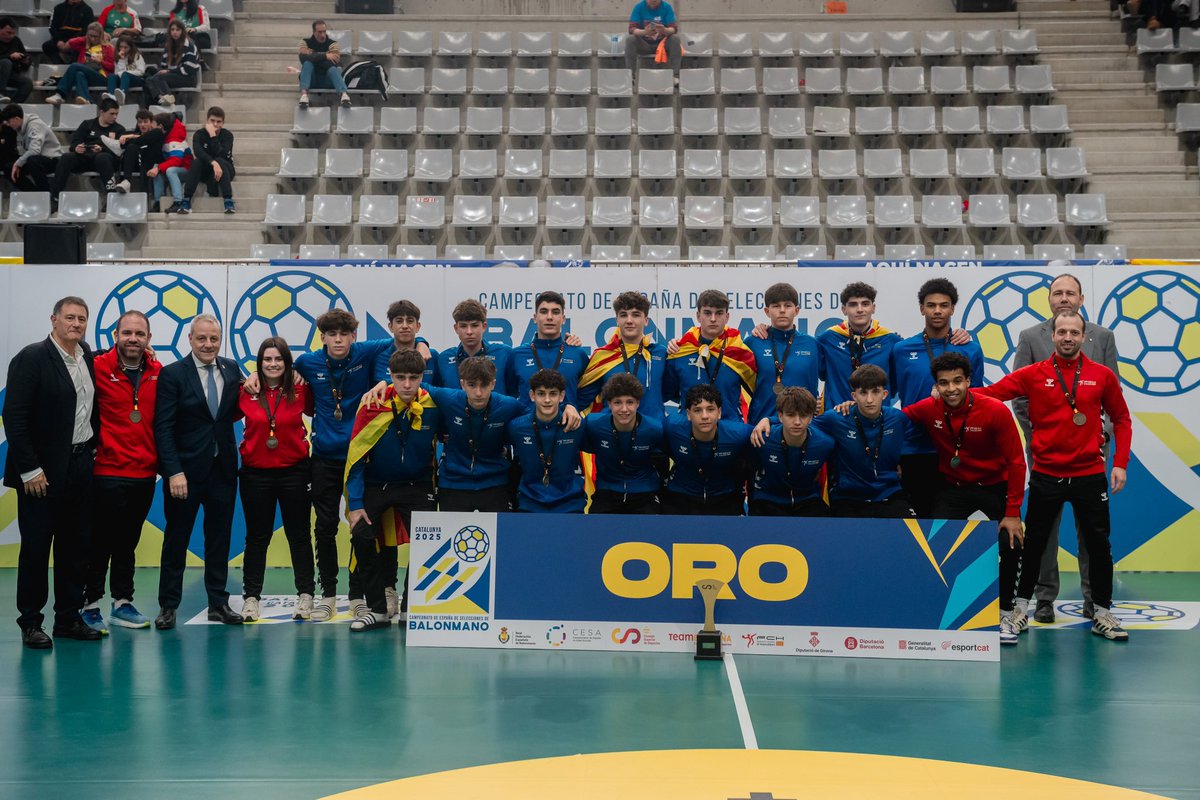 🌟 I fins aquí el @cesabm2025cat! 

🥇 4 medalles d’or: SCIM, SCCM, SCJF i SCJM

#HandbolCatalà #CESAbm2025CAT