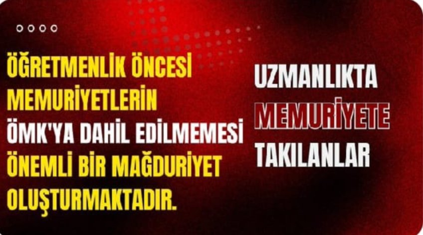 #ÖMKdaMemuriyeteTakılanlar