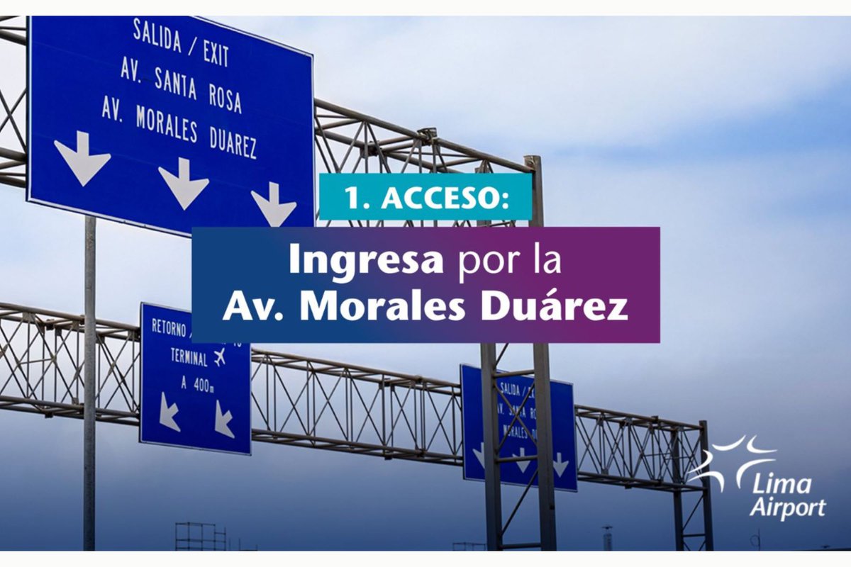Agencia_Andina's tweet photo. ✈ El nuevo aeropuerto internacional Jorge Chávez tendrá como puerta de ingreso única y exclusivamente la avenida Morales Duárez. https://t.co/JrDND5E7om https://t.co/4LIPAky0yK
