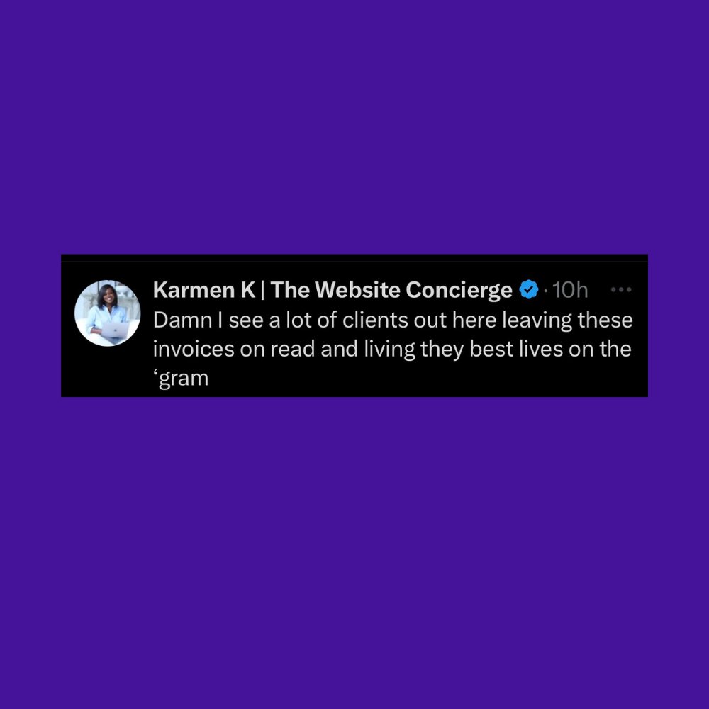 Wethos (@wethosco) on Twitter photo holiday szn is over it's time to get paid ๐ฐ๏ธ
credit: <a href="/iamkarmenk/">Atlanta Website Designer & Digital Marketer</a> holiday szn is over it's time to get paid ๐ฐ๏ธ
credit: <a href="/iamkarmenk/">Atlanta Website Designer & Digital Marketer</a>