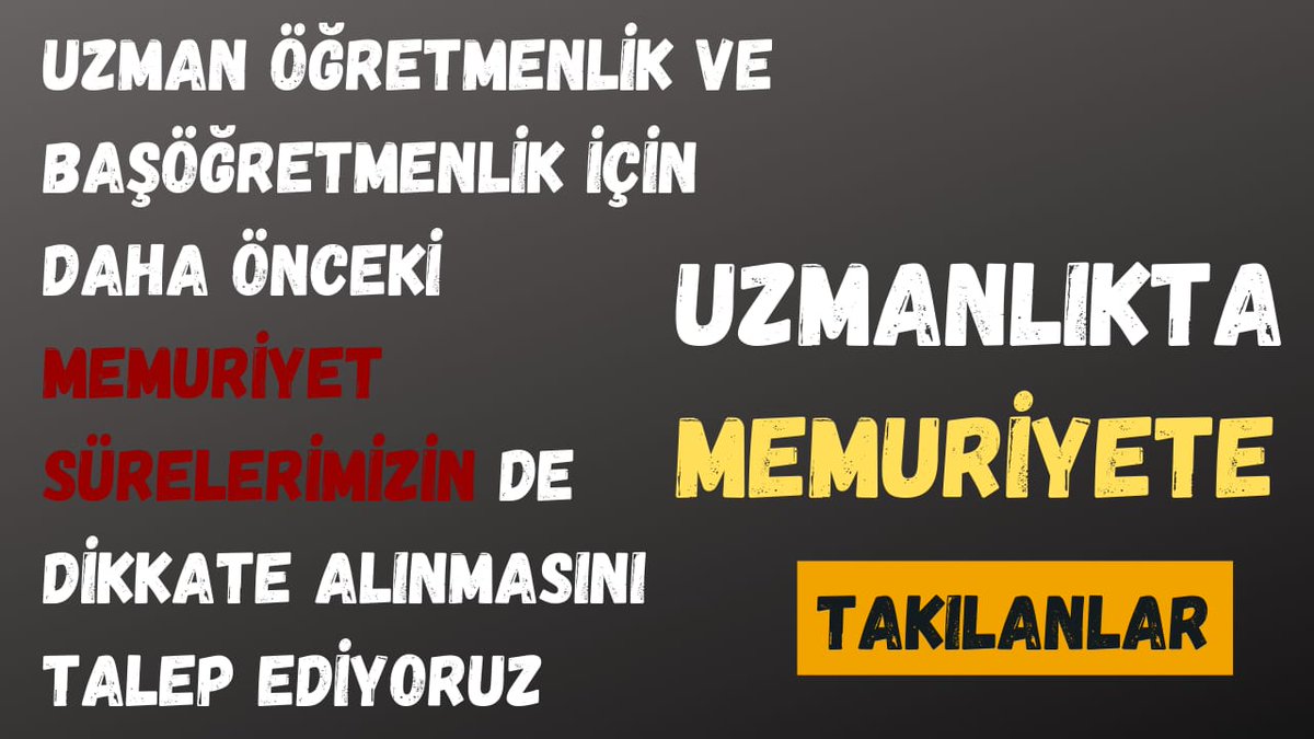 #ÖMKdaMemuriyeteTakılanlar