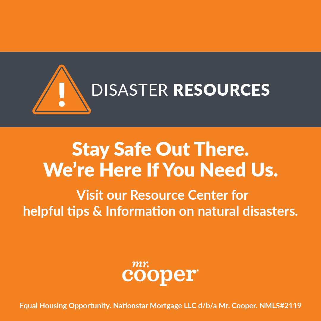 Our thoughts are with everyone impacted by the California wildfires. ❤️ At Mr. Cooper, we're here to help with resources, guidance, and support. Learn more here: spr.ly/6018aE6ca 

Stay safe, California!