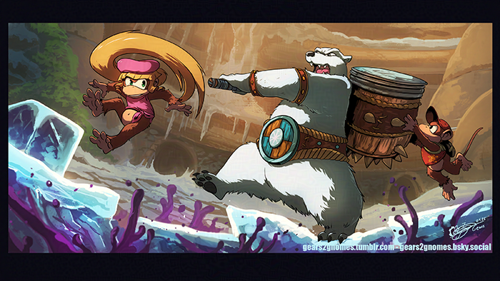 “Punch Bowl.” #DonkeyKongCountry: Tropical Freeze #AGDQ2025