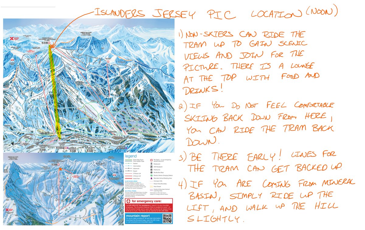 Isles Meetup Salt Lake City (@islesmeetup_slc) on Twitter photo Tomorrow is #isles ski day at the mountain! We will be at Snowbird Mountain with members from the <a href="/Section_329/">Blue and Orange Army</a>! There will be a group picture at the top of the mountain at noon. Non-skiers/snowboarders are welcome to join and take a scenic tram ride to the top of the mountain! Tomorrow is #isles ski day at the mountain! We will be at Snowbird Mountain with members from the <a href="/Section_329/">Blue and Orange Army</a>! There will be a group picture at the top of the mountain at noon. Non-skiers/snowboarders are welcome to join and take a scenic tram ride to the top of the mountain!