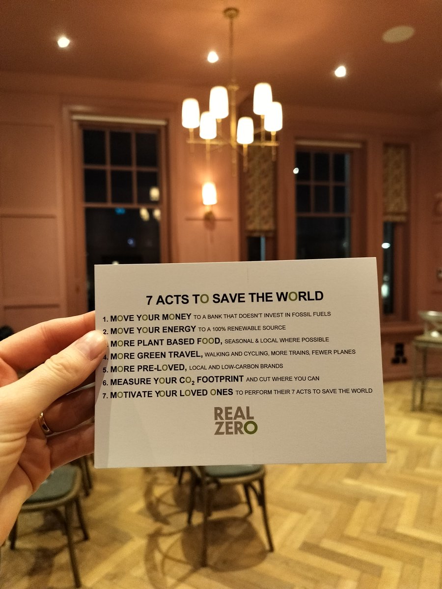 IrishDocsEnv's tweet image. Climate Solutions #ShiftNow meeting kicking off soon.

Learn practical tips on how to save the world at realzero.earth

#climate #sustainability #netzero #greenhealthcare
#timeforchange