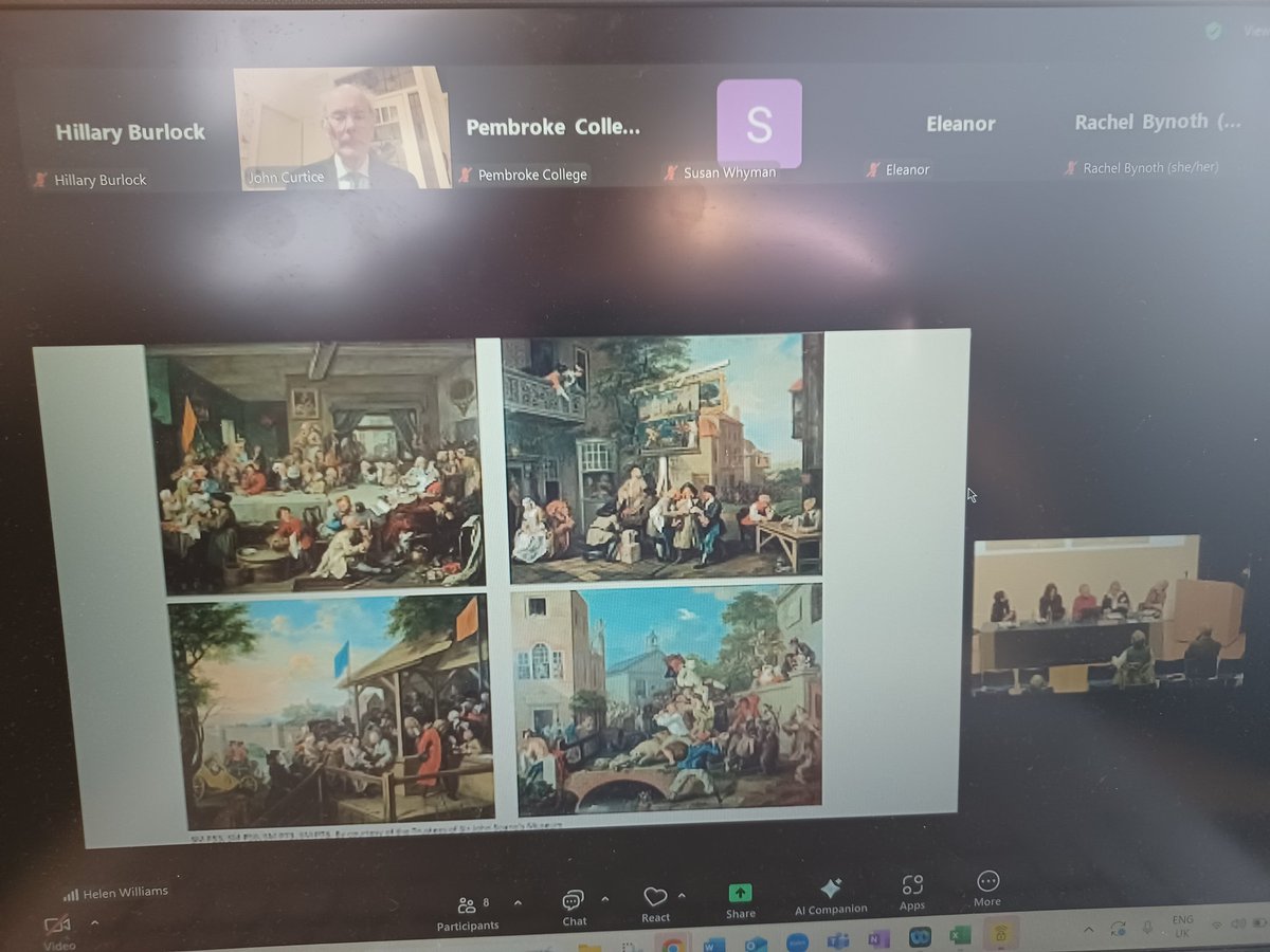 Dr Hillary Burlock (@hillary_burlock) on Twitter photo Today's #BSECS2025 plenary panel brings together historians, heritage professionals & political scientists Matthew Grenby, <a href="/EHChalus/">Prof Elaine Chalus</a>, Kendra Packham, <a href="/redhistorian/">Robert Saunders</a>, Susan Banducci, Joanna Tinworth & Sir John Curtice to discuss elections and democracy. Today's #BSECS2025 plenary panel brings together historians, heritage professionals & political scientists Matthew Grenby, <a href="/EHChalus/">Prof Elaine Chalus</a>, Kendra Packham, <a href="/redhistorian/">Robert Saunders</a>, Susan Banducci, Joanna Tinworth & Sir John Curtice to discuss elections and democracy.