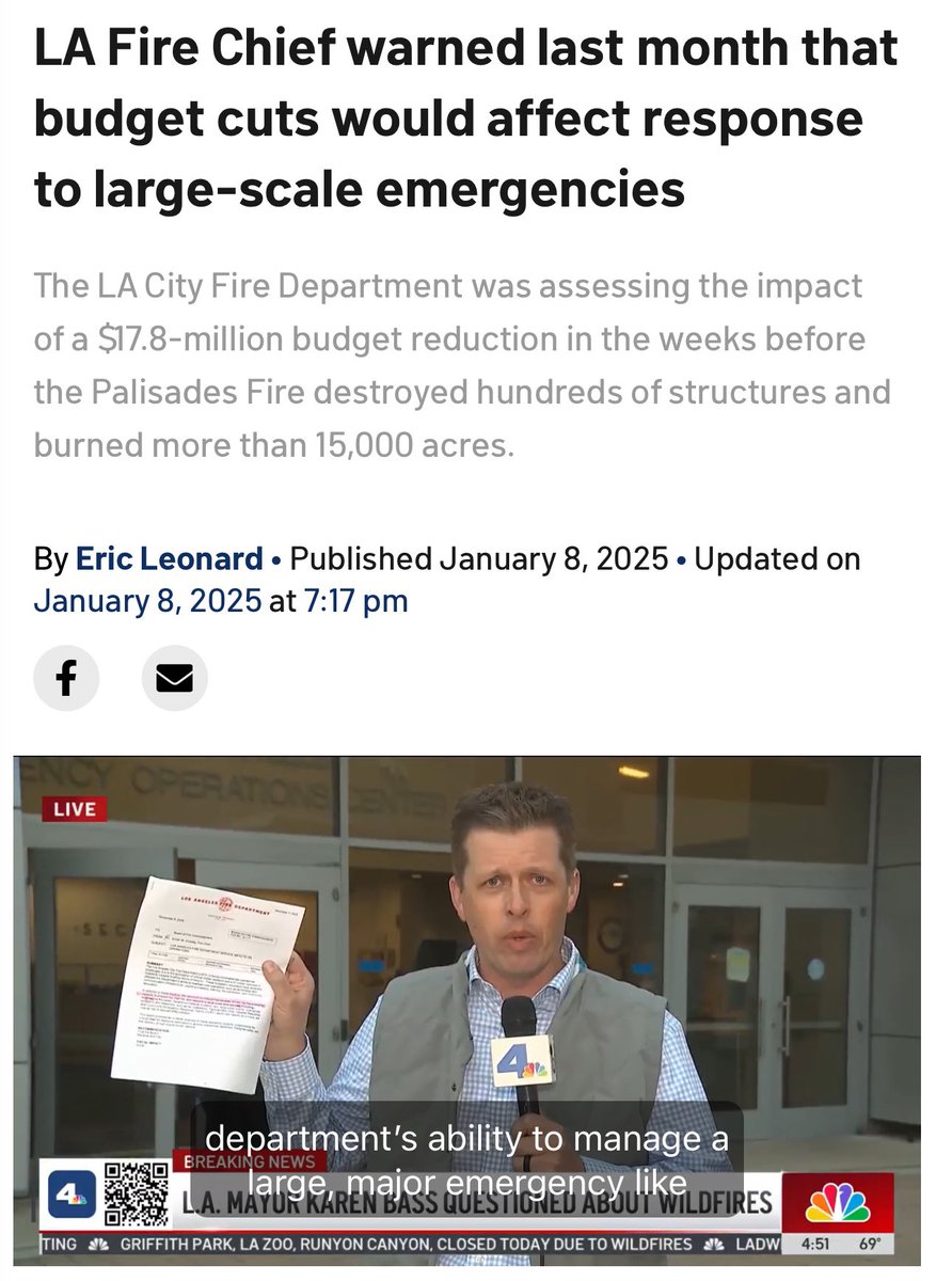 Sound familiar? Chief Covington warned our city council last month that cutting services is a dangerous plan.  
Three fire stations have already closed, and the city is considering shutting down four more, nearly a 30% reduction in fire engines serving our city. It's crucial to