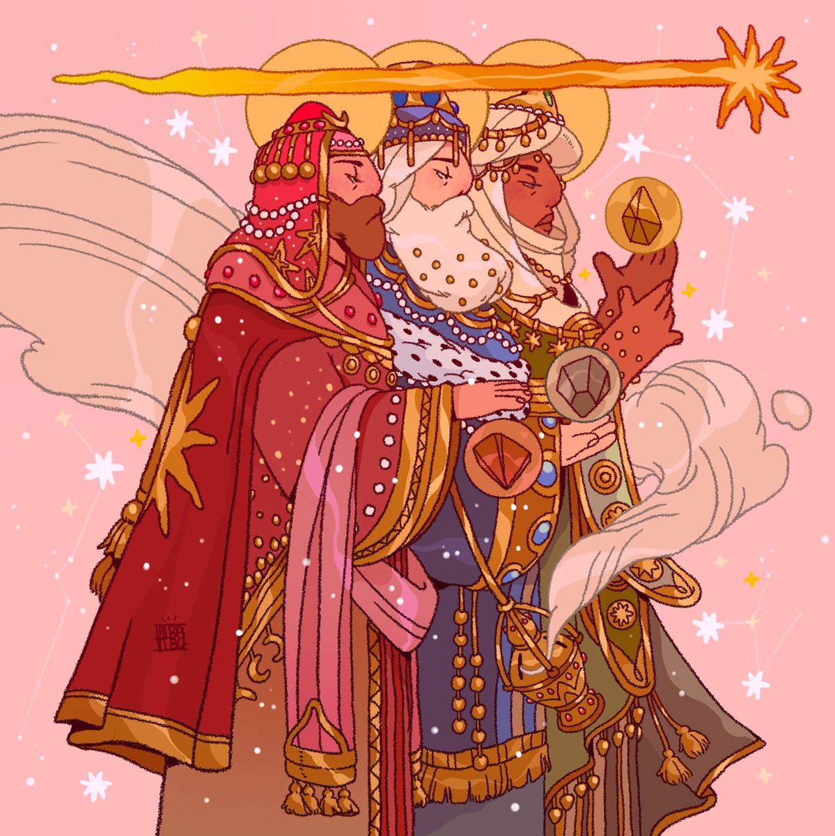 Reyes Magos 🌞 Three wise men 🌞
Do you also get gifts from them? 🙇🏼‍♀️