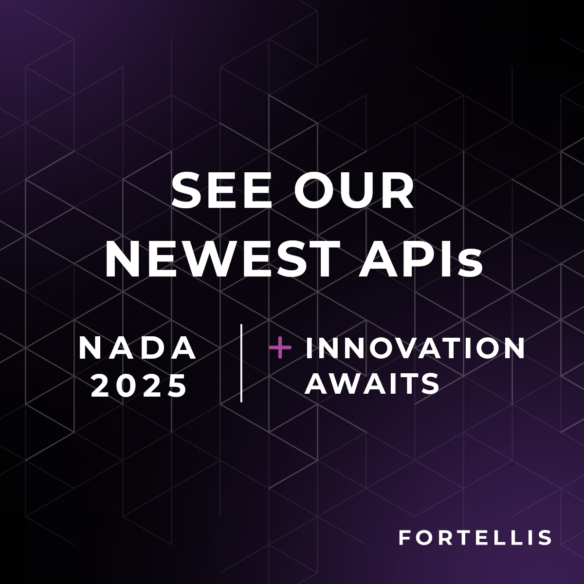 Join Fortellis at NADA 2025 to explore the latest APIs, innovative tools and collaborative solutions. Don’t miss your chance to shape the future of automotive!

#NADA2025 #FortellisAtNADA