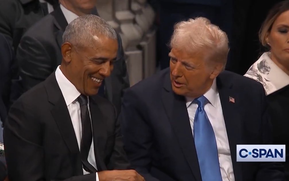 𝕏ena Gill (@jaishreeram90) on Twitter photo <a href="/CollinRugg/">Collin Rugg</a> Obama in November: Trump is an existential threat to our democracy!
Obama in January: <a href="/CollinRugg/">Collin Rugg</a> Obama in November: Trump is an existential threat to our democracy!
Obama in January: