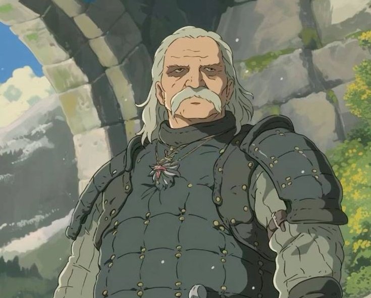 S9I0I's tweet image. أتمنى نشوف أنمي لـ The Witcher 3 بأسلوب Ghibli