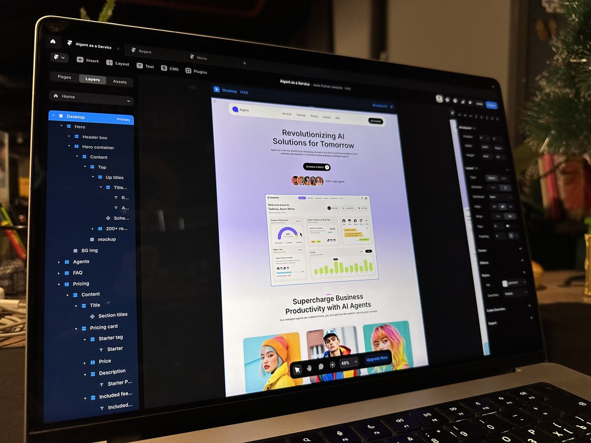 UlvinOmarov's tweet image. A new Ai agent template is coming 😍 Follow me not miss it for FREE 😎

#aiagent #aigent #AIGENTS #ainocode #aiframertemplates #ArtificialIntelligence