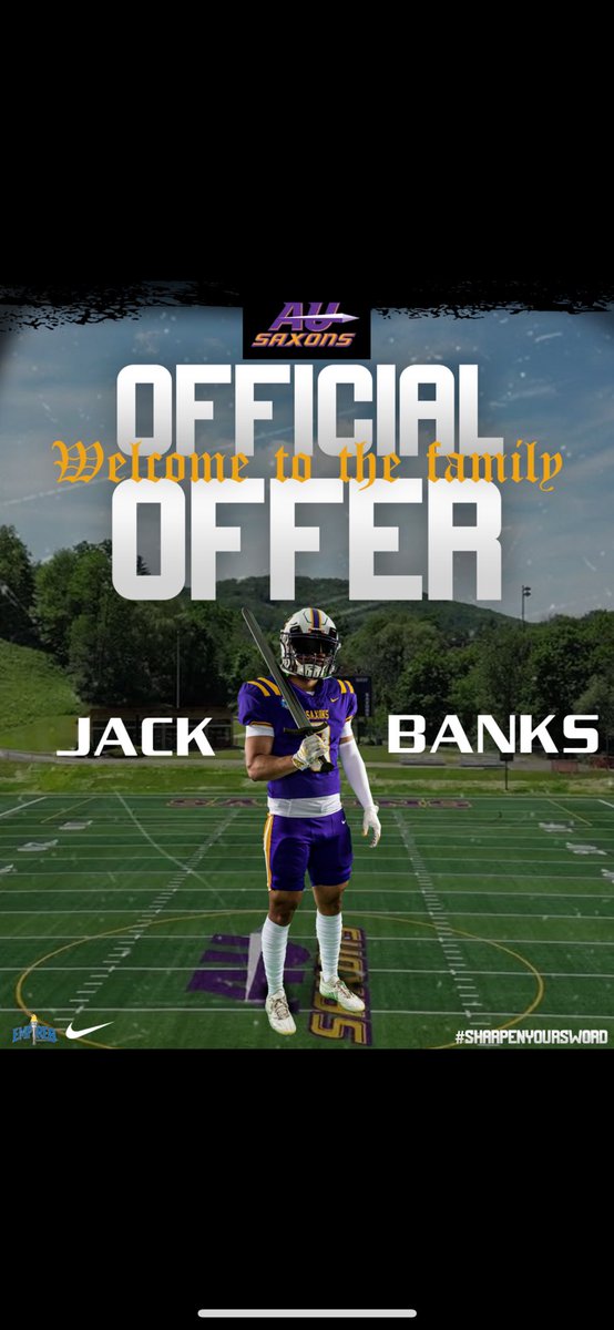 After an amazing visit and conversation with <a href="/Coach_Rankl/">Bob Rankl</a> I am extremely grateful to receive an offer from Alfred University