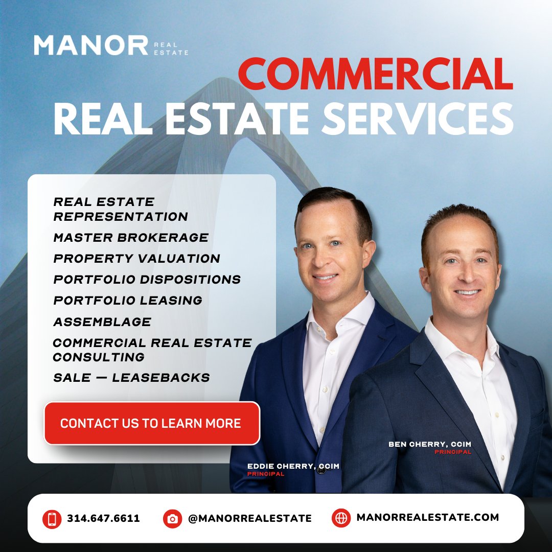 ManorRealEstate's tweet image. At Manor Real Estate, we specialize in delivering tailored commercial real estate solutions to meet your business needs.  Let's elevate your real estate ventures to the next level. #CommercialRealEstate #RealEstateSolutions #InvestmentSuccess #ExpertGuidance #ManorRealEstate