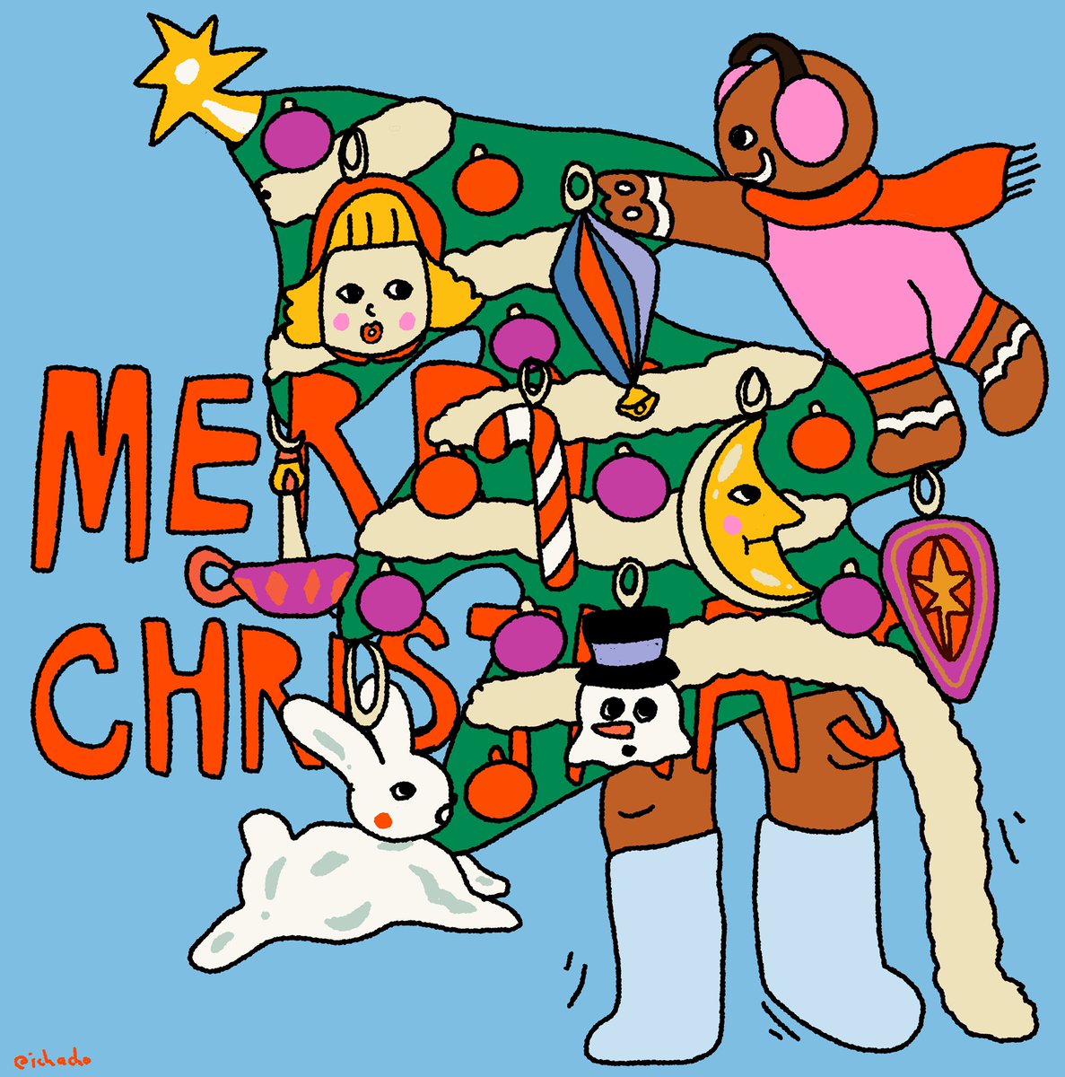 ichacho's tweet image. Why did I feel like Christmas passing by so quickly last year?🥴 here 2 artworks to extend the joy of Christmas~🎄🎅🏻 

Btw, I miss my NFT folks here. This place used to be a warm &amp;amp; supportive place for a newbie like me. If u guys read this, know that I’m blessed to meet all of u!