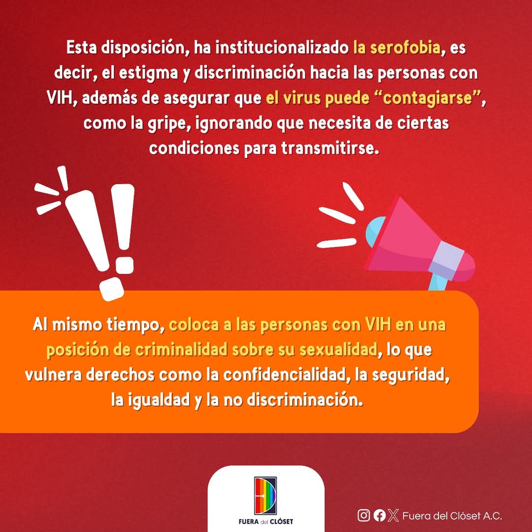 ¿Sabes de qué trata la iniciativa para derogar el delito de "peligro de contagio" en #Edomex que presentamos en @Legismex? 🔴

¿Con quién la presentamos y quiénes la revisarán? ¿Por qué es importante para eliminar el prejuicio que criminaliza a las personas con #VIH?