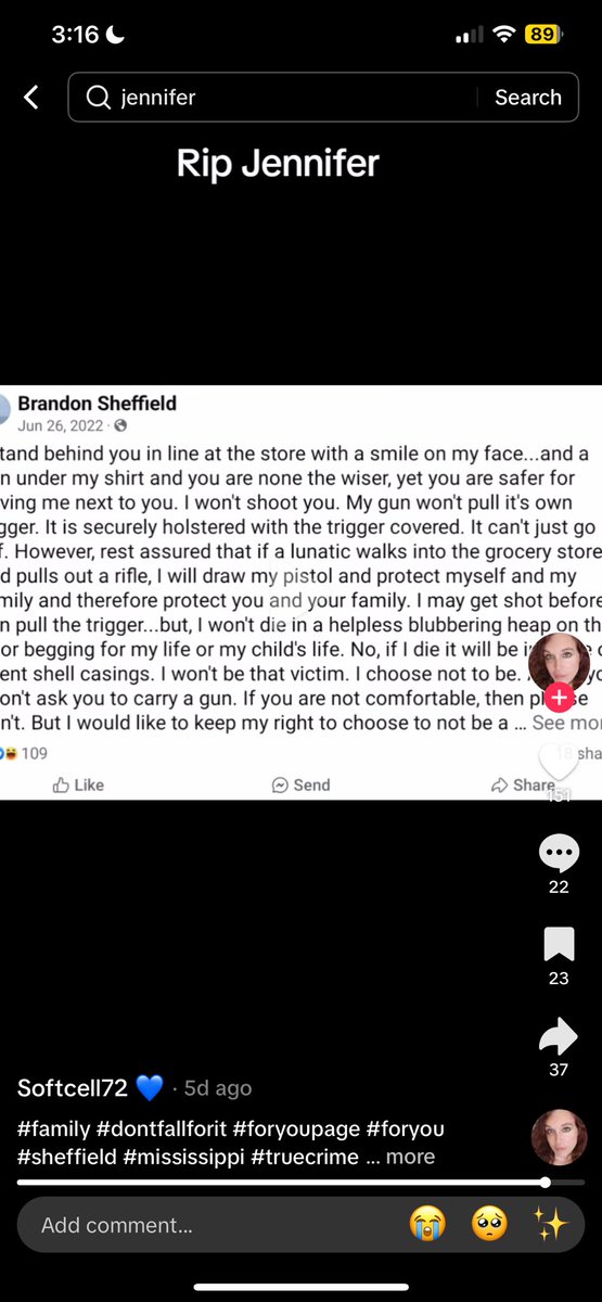 genzalternative's tweet photo. on his facebook he posted a lot about “good guys with guns” and how he’d never hurt anyone with sed gun. also a proud trump supporter. (again shocker) https://t.co/oIZeJQiCOO