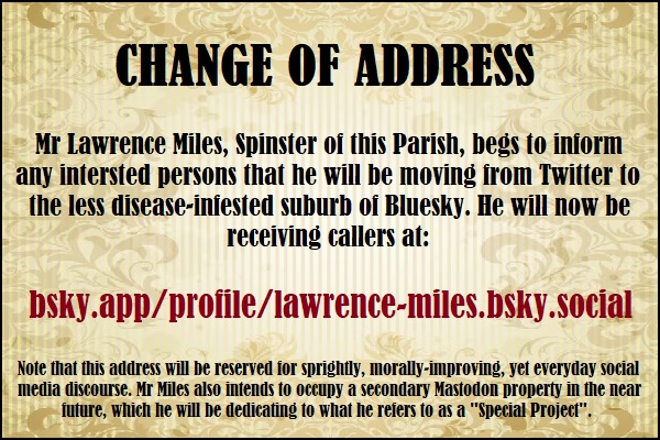 Lawrence Miles tweet media