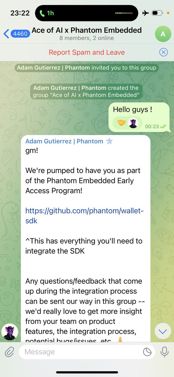 Here’s to confirm partnership.