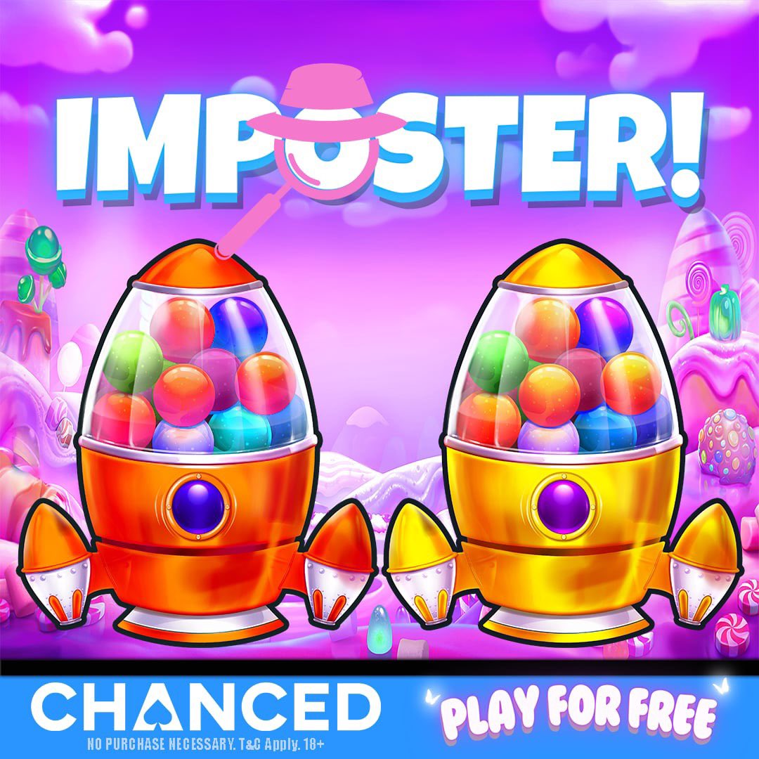 👊 Imposter! 👊

Which of these slot characters DOES NOT belong!? 🤔

WINNERS: 3
PRIZE: 5SC

Rules:
1. LIKE + RT this post!😊
2. Be FOLLOWING @realchanced ✅
3. Comment with what character does not belong! (along with your chanced username) 💯

GOOD LUCK! 🤞
